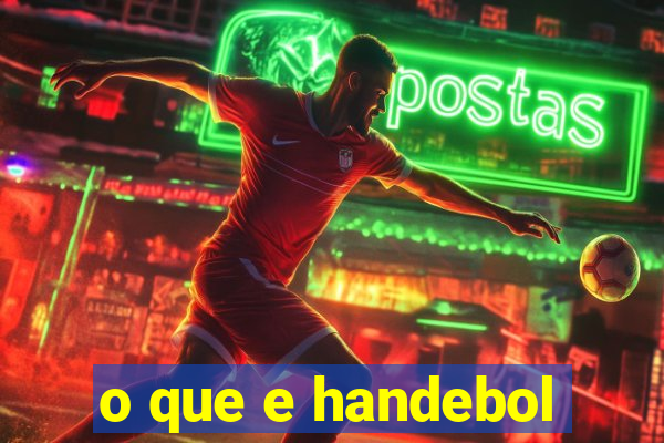 o que e handebol